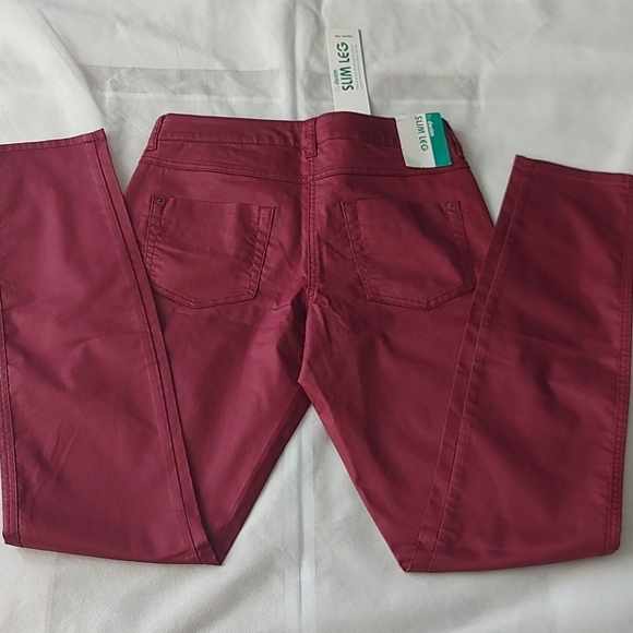 NWT Its denim coated slim leg jean -  size 8 tall - Picture 6 of 11